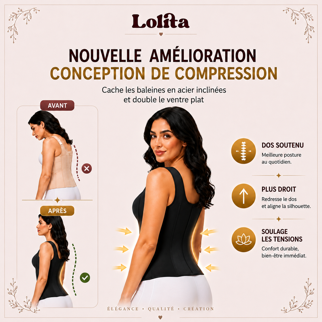 Corset gainant pour affiner votre silhouette
