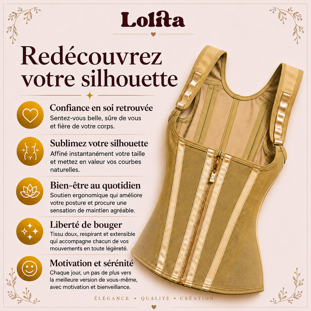 Corset gainant pour affiner votre silhouette