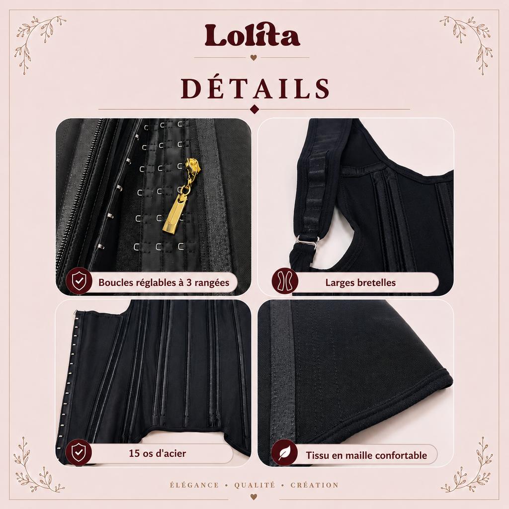 Corset gainant pour affiner votre silhouette