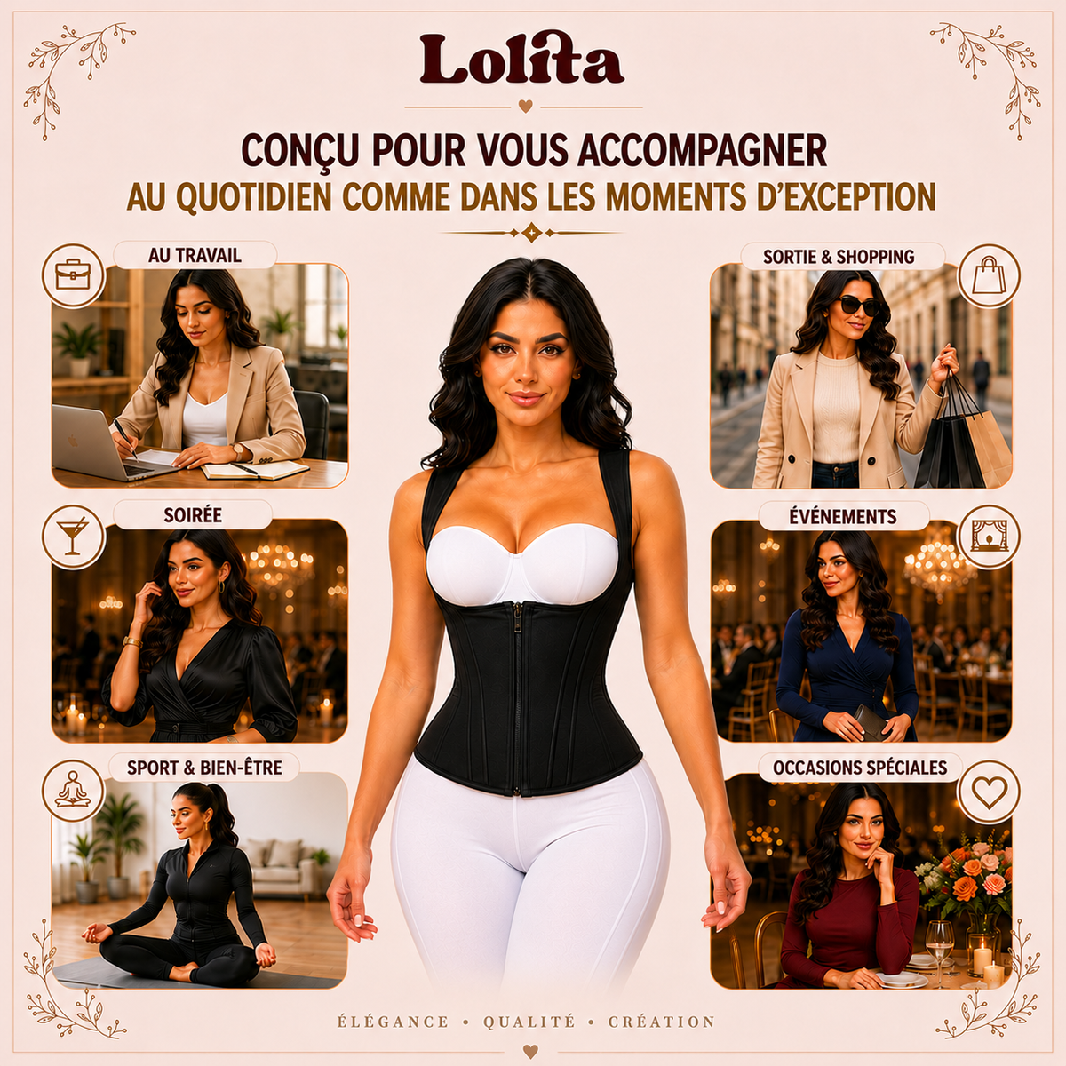 Corset gainant pour affiner votre silhouette